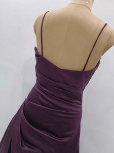 Elegant Purple Evening Gown