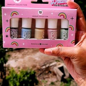 My Glamm Popxo Pastel Colour Nailpaints