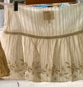 Abercrombie &amp; Fitch_Pleated Vintage Mini Skirt