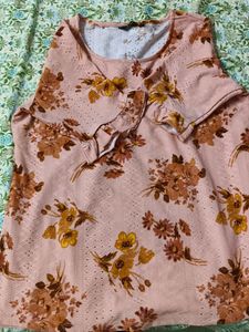 Tshirt With Flair Sleeve