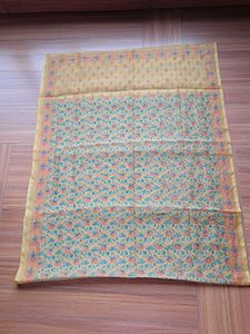 Vintage Mustard Floral Print 3 Piece Full SitDress