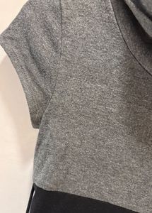 Stylish Two-Tone Dress