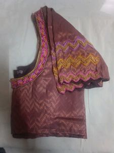 Embroidered Saree Blouse