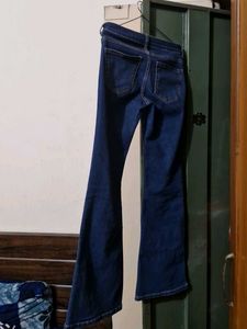 Flared Denim Jeans