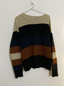 Striped Knit Sweater