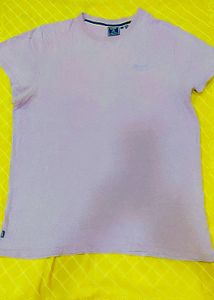 Superdry Original Organic Cotton Lavender Tshirt