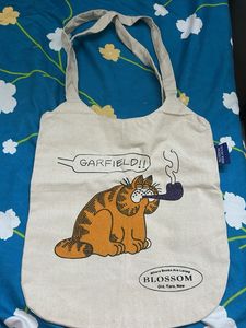 Garfield tote bag from Blossom bookhouse Bangalore