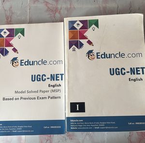 UGC-NET English Set Of 2 Guidebooks