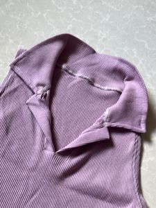 Lavender Crop Top