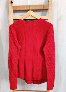 Rust Colour Pullover Size-36