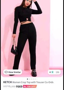 Black Two-Piece Outfit 🖤