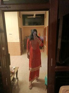 Rust Kurta Set