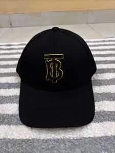 Burberry Embossed Unisex Black Baseball Cap