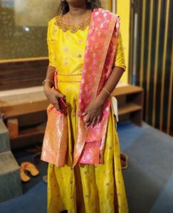 Yellow Kurta Set & Dupatta