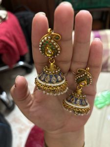 Gold Dipped Jhumka