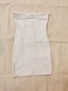 Zara white Bodycon Mini Dress (xs)