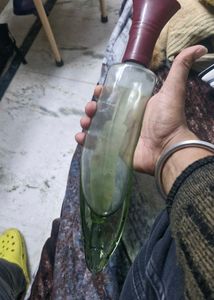 vintage Sikkim Old Gold empty Bottle