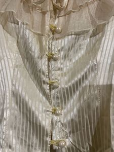 Cute Blouse With Button