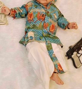 Cute Baby Dhoti Kurta Set