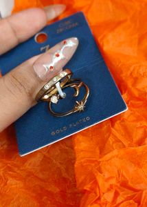 3 Gold Plated Ring UK 😍😍