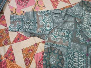 Patterned Crop Top