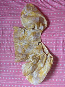 Floral Puff Sleeve Top