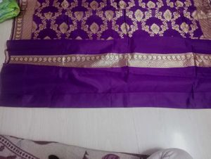 New purple Pattu Silk Heavy Saree