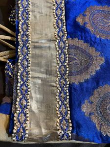 Blue buta kurti