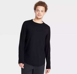 All In Motion Black Long Sleeve T Shirt