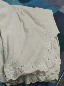 Beautiful Soft Cut Work Plazo