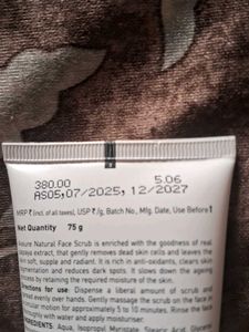 Assure Natural Face Scrub