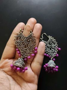 Oxidised Earrings