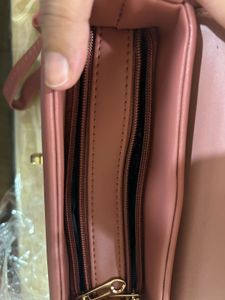 Cute Pink Top Handle Bag (Structured Ba