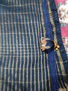 Elegant Saree with Embellished Blouse