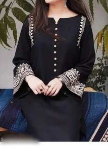 Elegant Black Kurta