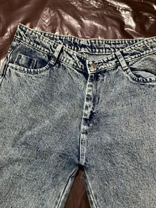 Acid Wash Denim Jeans