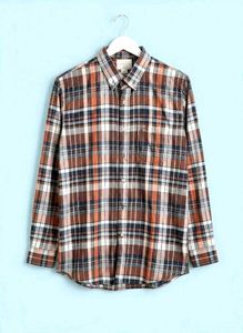 American Eagle Checked Long Sleeve Shirt