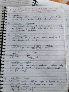 Class 12 Chemistry Notes