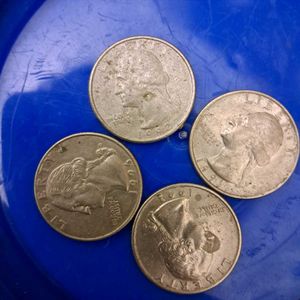 4 Quarter Dollars (Eagle) Of 1990s