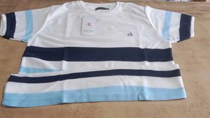 Calvin Klein White Crew Neck Tee