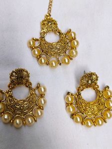 Earing With Mang Tikka Combo