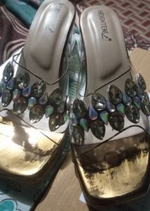 New Elegant Transparent Heels
