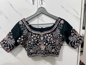 Elegant Teal Green Lehenga Choli Set