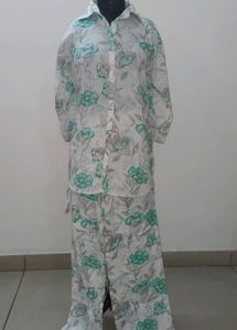 Floral Print Co-ord Set ( Combo Of 2 )