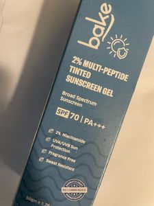 Bake Tinted Sunscreen (new)