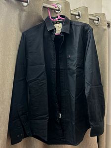 Men's Black Button-Down Shirt