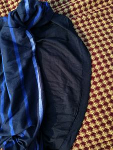 Blue Stripe Maxi Dress