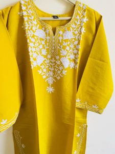 Elegant Yellow Kurta