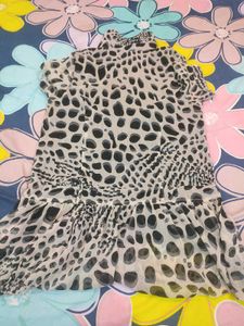 Stylish Animal Print Top