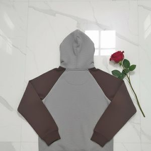 Vintage Two Tone ZipUp Hoodie